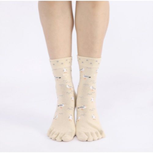 Chaussettes à orteils canard motif - SHEIN - Modalova
