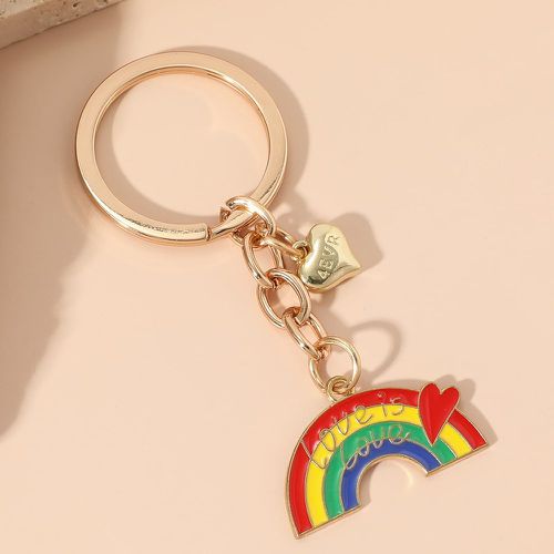 Porte-clés LGBT arc-en-ciel breloque - SHEIN - Modalova