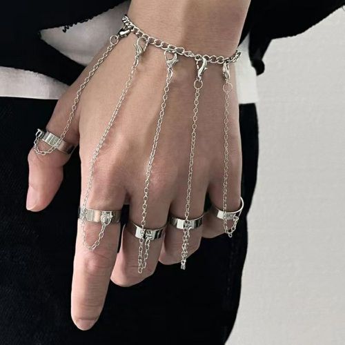 Bracelet à chaîne avec anneau - SHEIN - Modalova