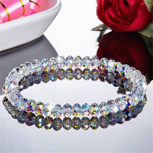 Bracelet perlé avec strass - SHEIN - Modalova
