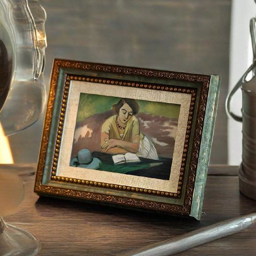 Pièce Cadre photo décoratif, cadre photo de style européen vintage, cadre de peinture à l'huile de style classique de cour - SHEIN - Modalova