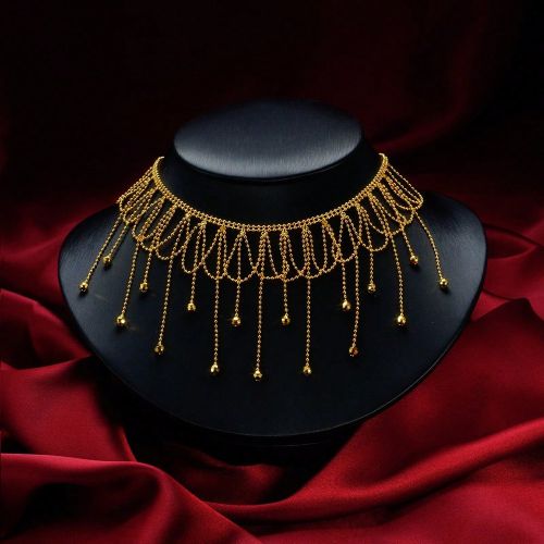 Pièce Collier élégant à franges, Collier ras-du-cou de conception unique, de haute qualité pour le mariage, les fiançailles, les fêtes, cadeau - SHEIN - Modalova