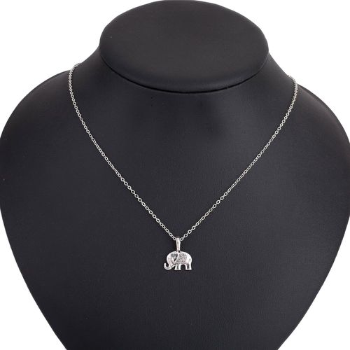 Collier à chaîne avec pendentif de éléphant - SHEIN - Modalova