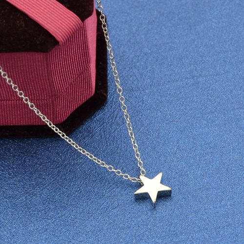 Collier pendentif étoile en métal é - SHEIN - Modalova