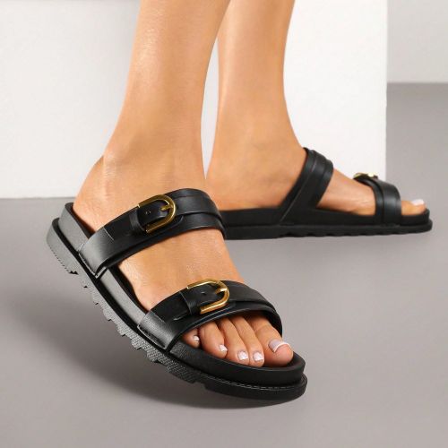 Tongs avec boucles pour un port quotidien - SHEIN - Modalova