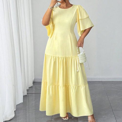 Robe de vacances sexy avec nœud grande taille - SHEIN - Modalova