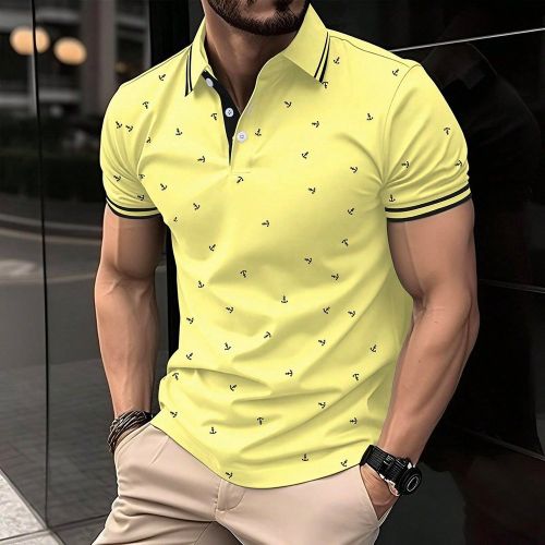 Polo à manches courtes minimalistes - SHEIN - Modalova
