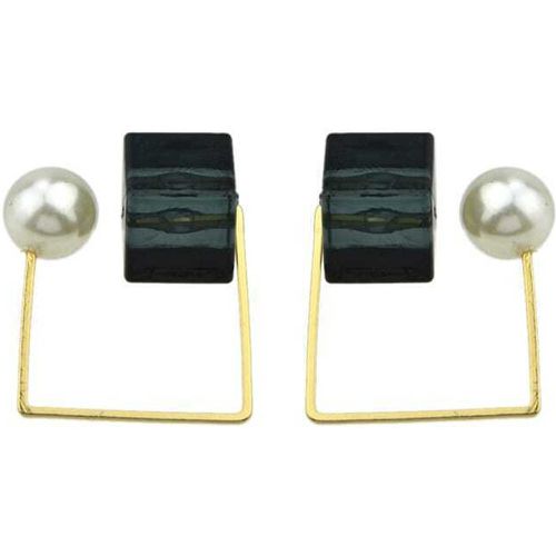 Boucles d'oreilles puces avec perles - SHEIN - Modalova