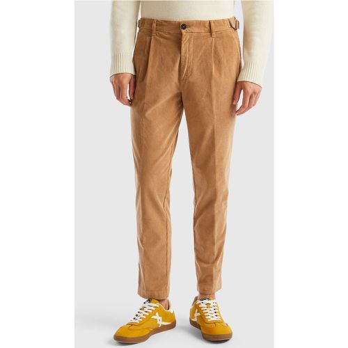 Benetton, Chino Slim En Velours À Bords-côtes, taille 42, - United Colors of Benetton - Modalova