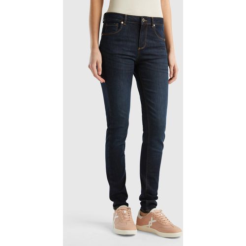 Benetton, Jean Push Up Coupe Skinny, taille 28, Bleu Foncé - United Colors of Benetton - Modalova