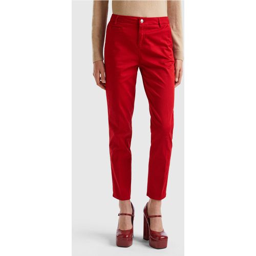 Benetton, Chino Slim Rouge, taille , Rouge - United Colors of Benetton - Modalova