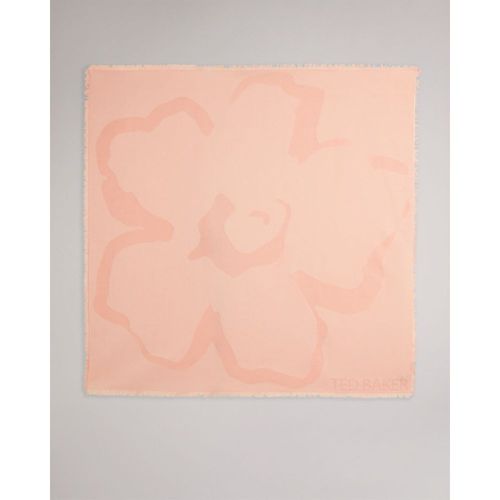 Grand foulard carré magnolia - Ted Baker - Modalova