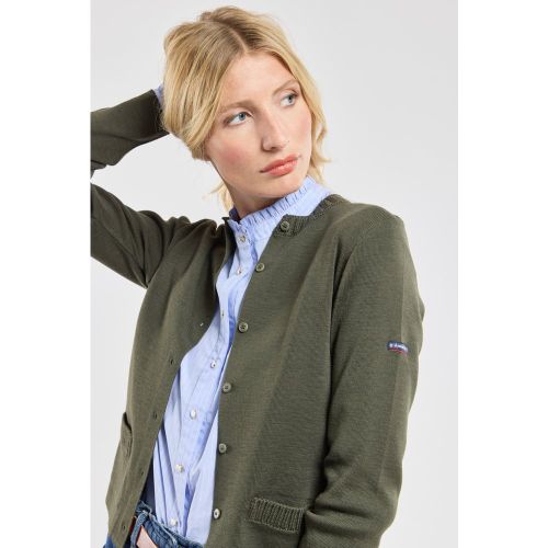Cardigan col rond - Laine et acrylique - ARMOR LUX FR - Modalova