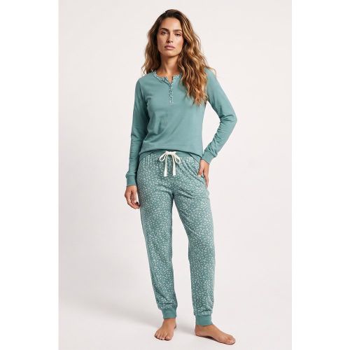 Pyjama corsaire motifs fleurs - coton léger - ARMOR LUX FR - Modalova