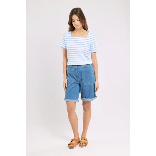 Bermuda en jean - coton - ARMOR LUX FR - Modalova