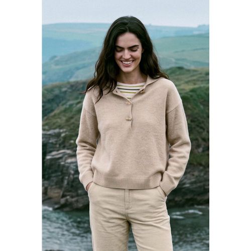 Pull col vareuse - laine - ARMOR LUX FR - Modalova
