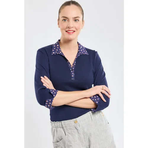 Polo motifs floraux - coton - ARMOR LUX FR - Modalova