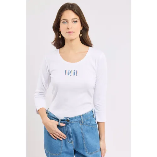 T-shirt manches 3/4 - coton léger - ARMOR LUX FR - Modalova