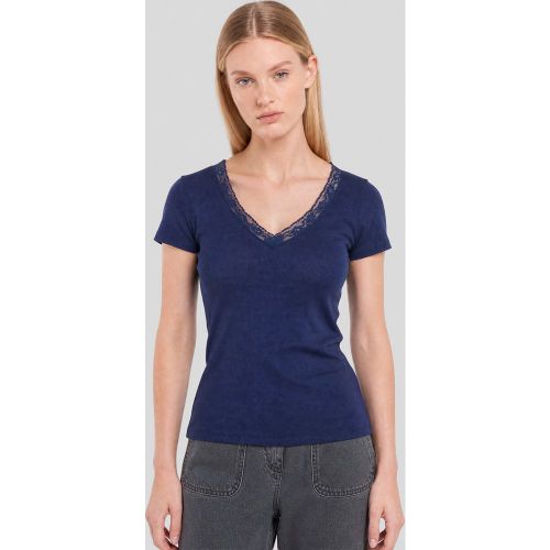 T-shirt manches courtes - laine et soie - ARMOR LUX FR - Modalova