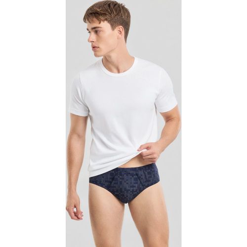 Slip ouvert imprmé - coton issu de l'argiculture biologique - ARMOR LUX FR - Modalova