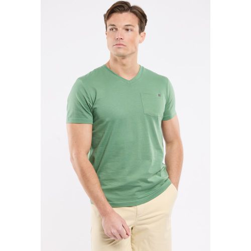 T-shirt col V - coton léger - ARMOR LUX FR - Modalova