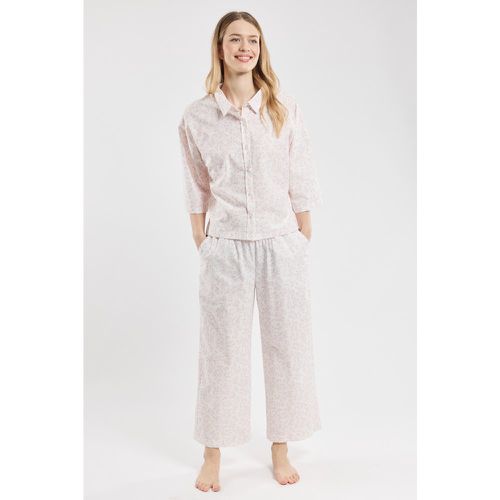 ARMOR-LUX Pyjama imprimé "fleurs romantiques" - coton / M - 40 - ARMOR LUX FR - Modalova