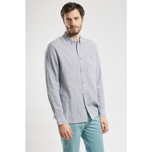Chemise ELINE - lin et coton - BERMUDES - Modalova