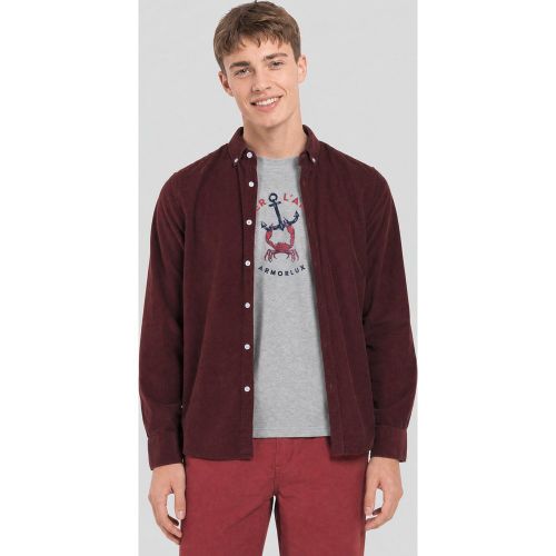 Chemise velours ELADE - BERMUDES - Modalova