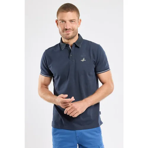 Polo brodé GHOST - coton - BERMUDES - Modalova