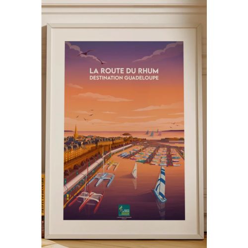 Affiche Départ à Saint-Malo - ARMOR LUX FR - Modalova
