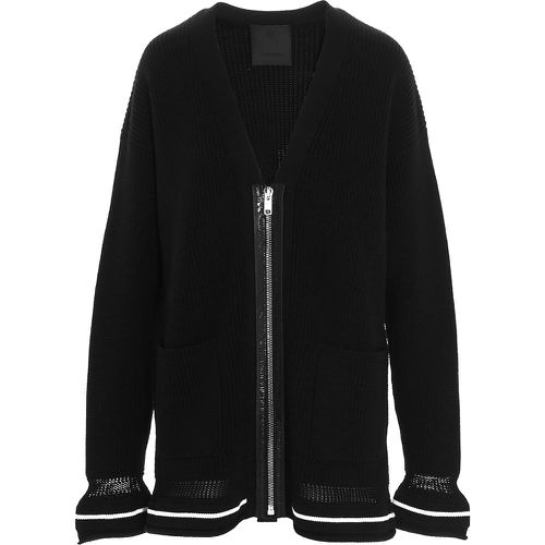 Zipped wool cardigan - Givenchy - Modalova