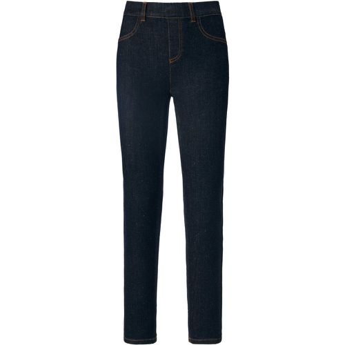 Le jean taille élastiquée avec faux zip taille 38 - PETER HAHN PURE EDITION - Modalova