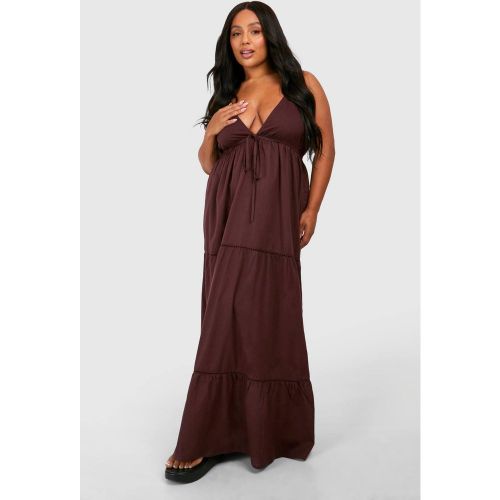 Grande Taille - Robe Longue En Crochet - 28 - boohoo - Modalova