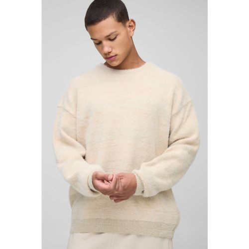 Pull oversize à rayures - L - Boohooman - Modalova