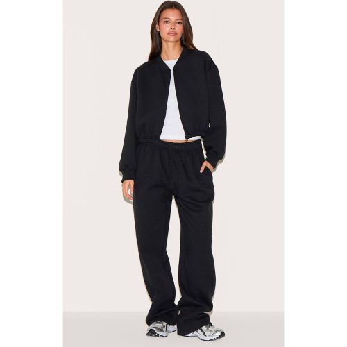 Black Joggers Oversize À Ourlets À Cordon De Serrage | Taille XS - PrettyLittleThing - Modalova