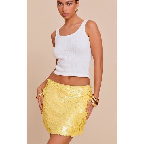 Lemon Mini-jupe À Sequins Coquillage Large Premium | Taille 42 - PrettyLittleThing - Modalova
