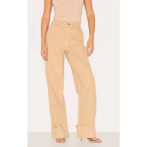 Jean À Ourlet Retroussé | Taille 32 - PrettyLittleThing - Modalova