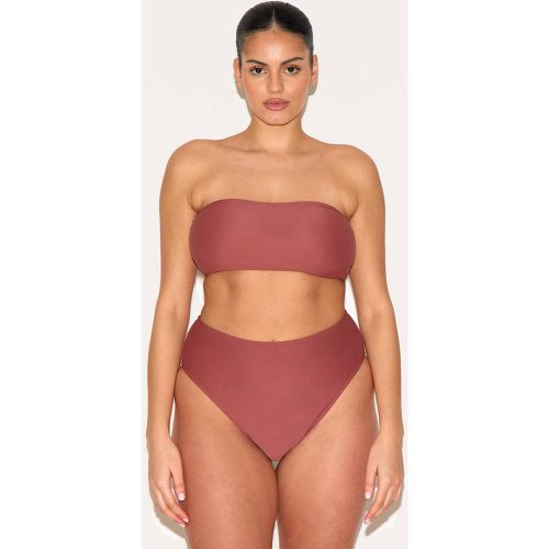 Rust Haut De Bikini Bandeau Basique Plus | Taille 30 - PrettyLittleThing - Modalova