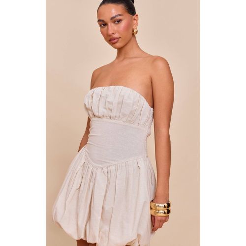 Stone Robe Droite À Buste Froncé | Taille 42 - PrettyLittleThing - Modalova