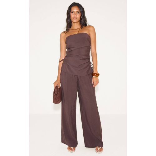 Pantalon Droit Tissé | Taille 32 - PrettyLittleThing - Modalova