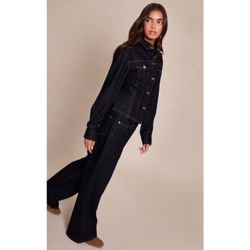 Jean En Denim Taille Mi-haute | Taille 42 - PrettyLittleThing - Modalova