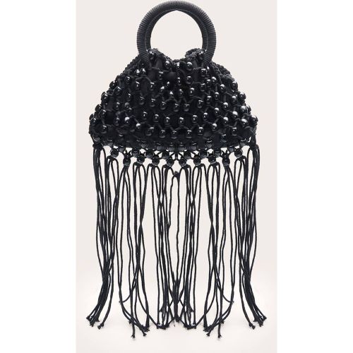 Black Sac Seau Tissé Perlé - PrettyLittleThing - Modalova