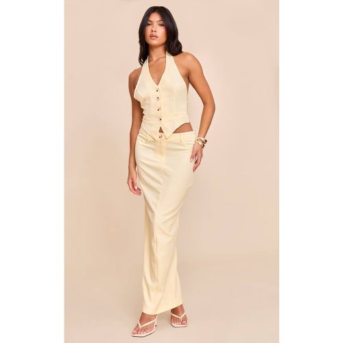 Jupe Longue Ajustée En Tissu Tissé Coordonné | Taille 42 - PrettyLittleThing - Modalova