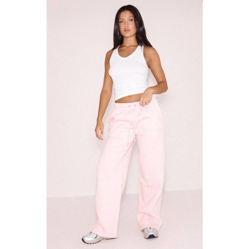 Pink Jogging Large À Jambes Amples Avec Logo Surdimensionné | Taille XL - PrettyLittleThing - Modalova