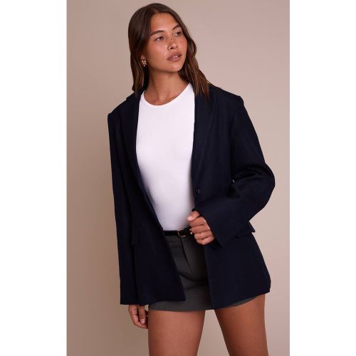 Navy Blazer Premium Boyfriend | Taille XS - PrettyLittleThing - Modalova