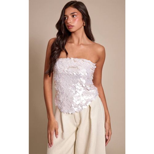 Opal Haut Bandeau À Grandes Paillettes Premium | Taille 42 - PrettyLittleThing - Modalova
