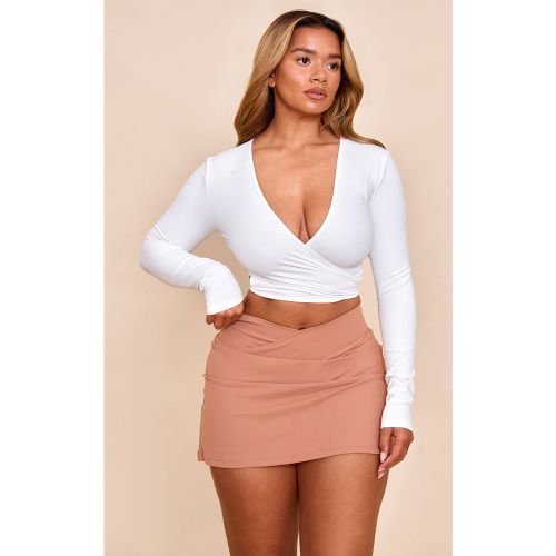 Bone Haut Cache-cœur Sculptant Actif Shape | Taille 42 - PrettyLittleThing - Modalova