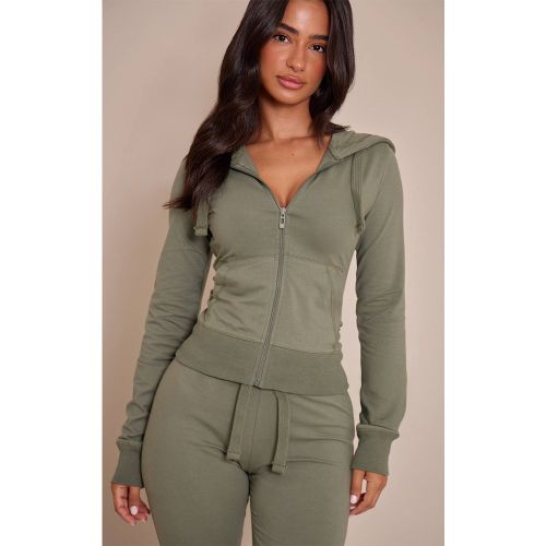 Haut De Survêtement Ajusté À Fermeture Éclair Petite | Taille Small - PrettyLittleThing - Modalova