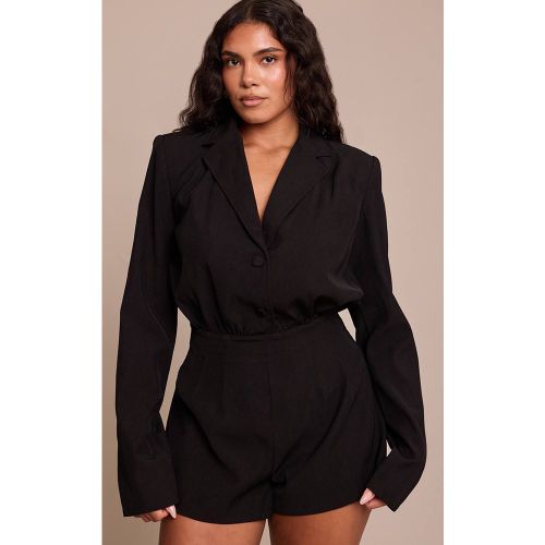 Black Combi-short Blazer Structuré Ajusté | Taille 36 - PrettyLittleThing - Modalova