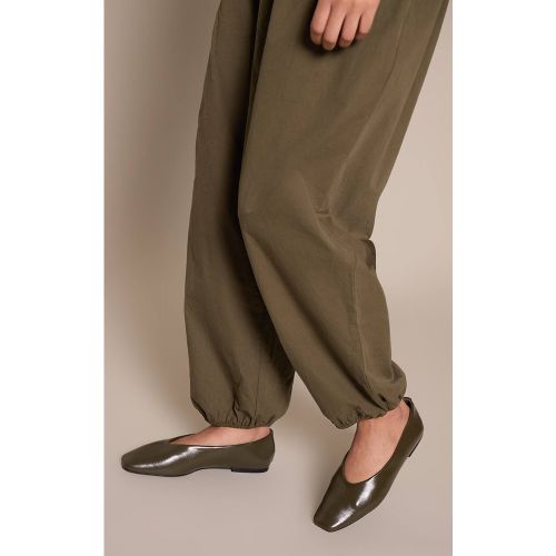 Olive Ballerine À Bout Effilé En Synthétique | Taille 31 - PrettyLittleThing - Modalova